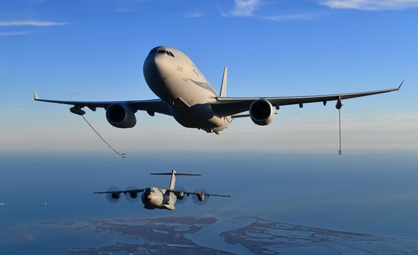 A330 MRTT and A400M A330 MRTT and A400M in flight