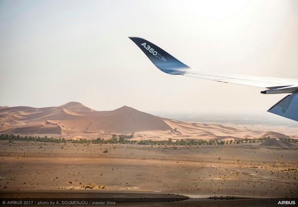 A350 1000 HOT WEATHER TEST CAMPAIGN 01