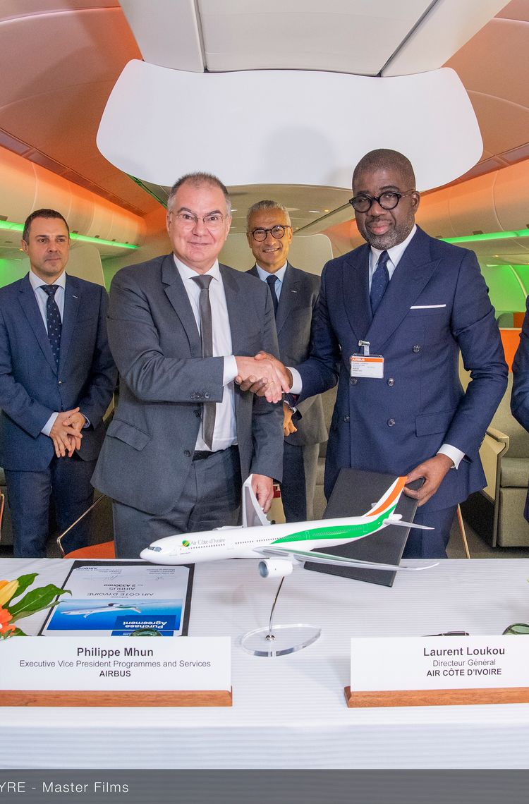 A330 delivery to Air Cote d Ivoire - signature A330 delivery to Air Cote d Ivoire - signature