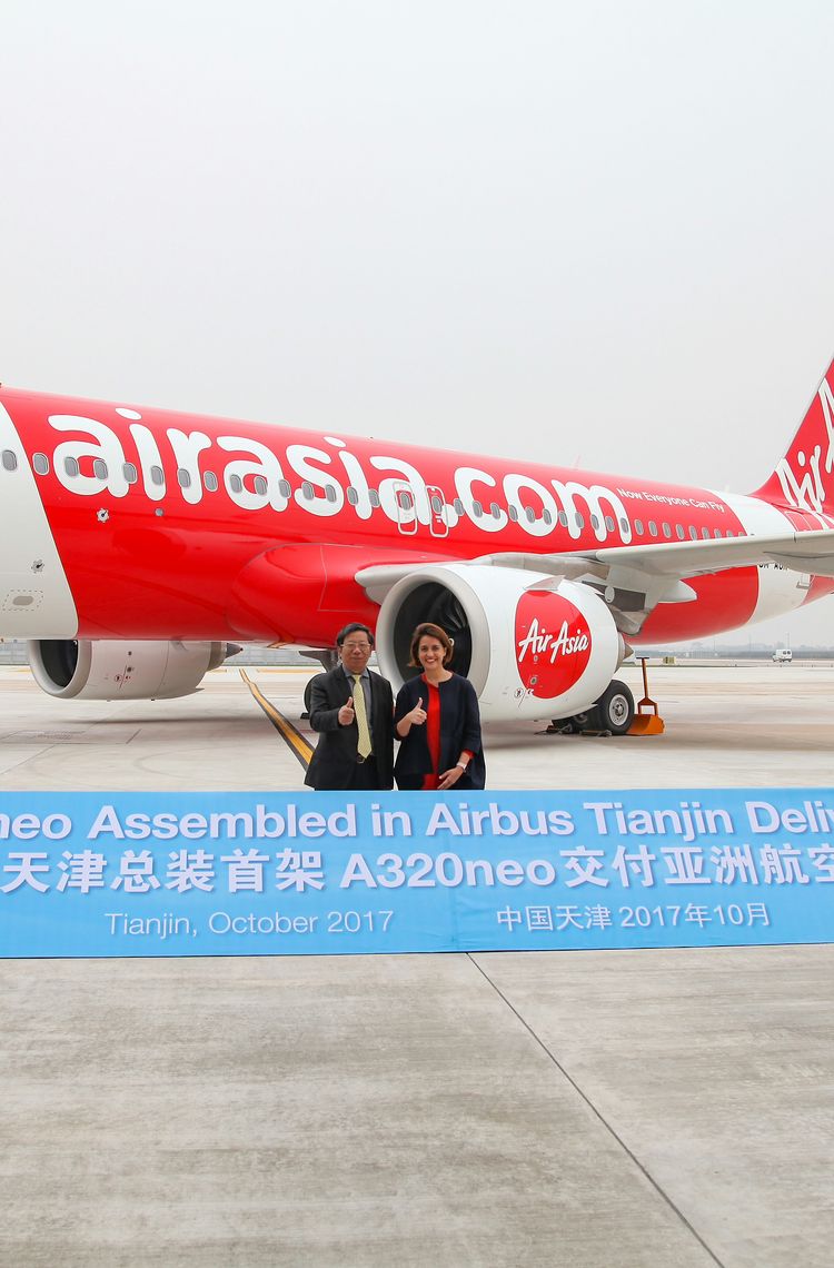 A320neo Delivery AirAisia A320neo Delivery AirAisia