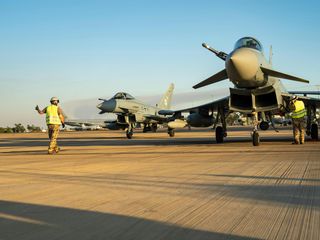 German Eurofighter in Pitch Black 2024 German Eurofighter in Pitch Black 2024