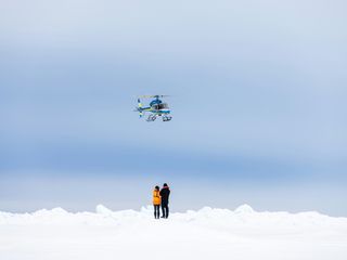 Airbus H125 in flight Airbus H125 in flight