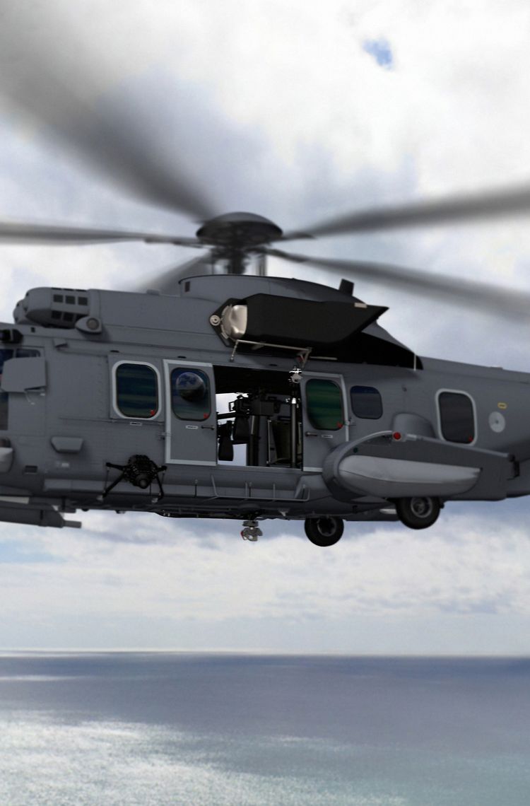 Artist rendering of H225M Artist rendering of H225M