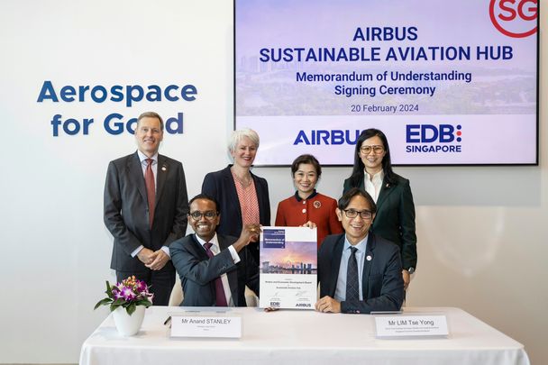 EVE-2772- Airbus and EDB to launch Sustainable  Aviation Hub in Singapore 
