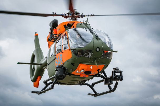H145 in flight LUH 145 in flight