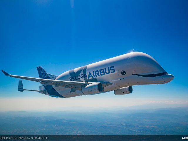 BelugaXL in flight BelugaXL in flight