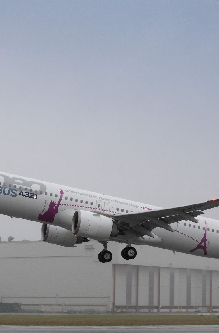 A321LR First Flight Take Off A321LR First Flight Take Off