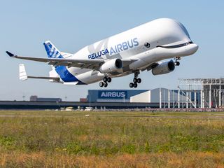BelugaXL First Flight - Take Off BelugaXL First Flight - Take Off