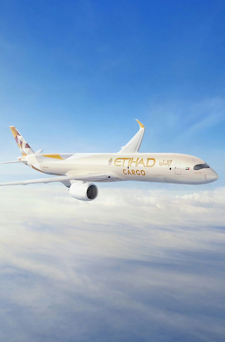 Etihad Airways A350F freighter Etihad Airways A350F freighter