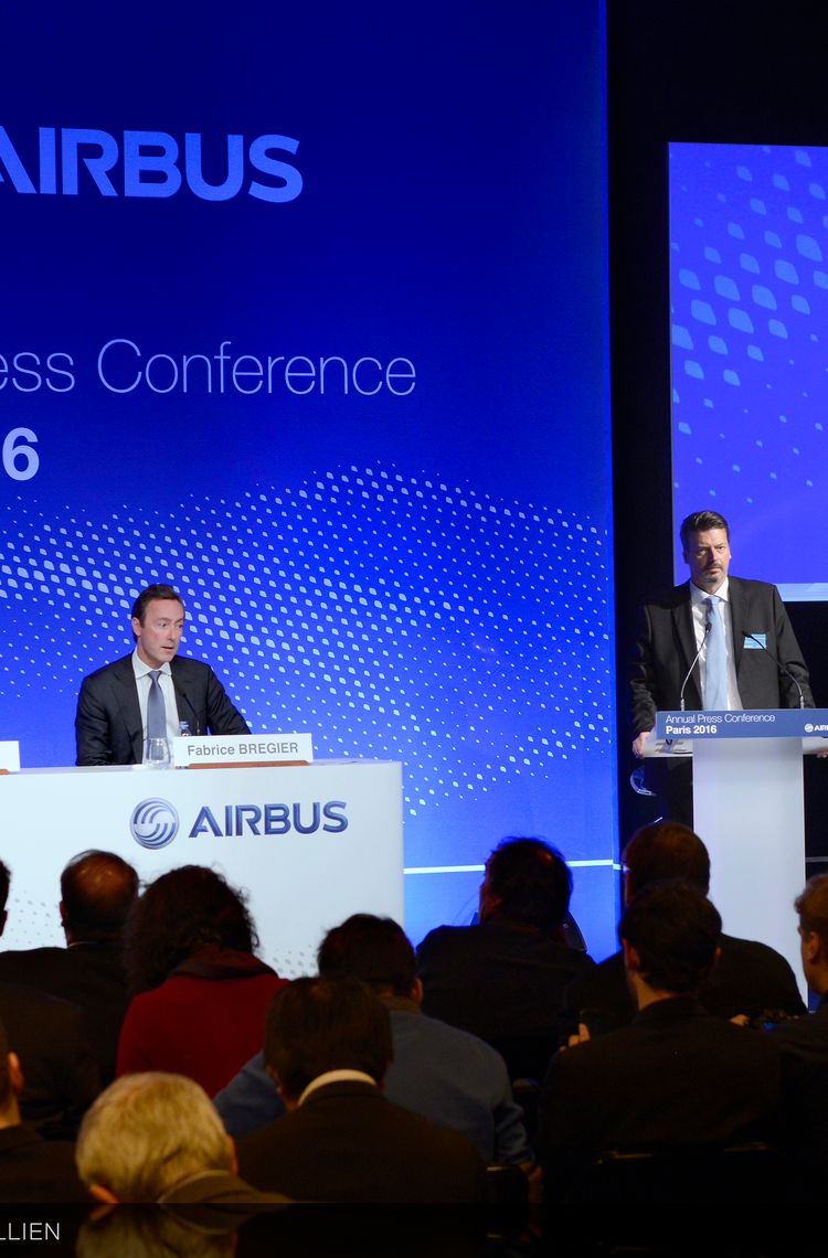 2016 Airbus annual press conference 1 2016 Airbus annual press conference 1